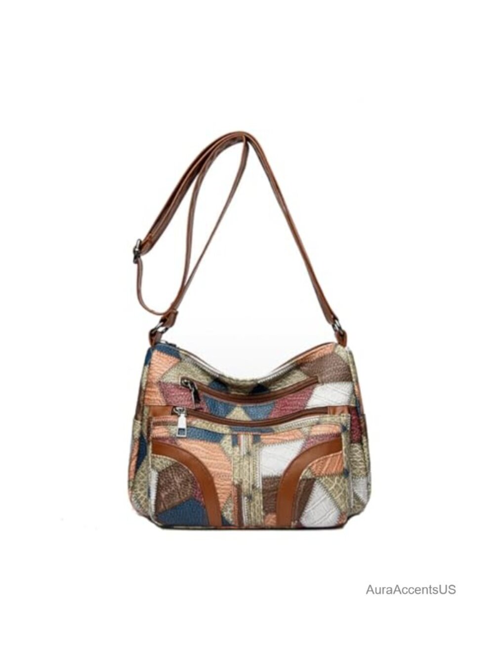 Crocodile Print Soft Leather Tote Crossbody Bag Adjustable Strap